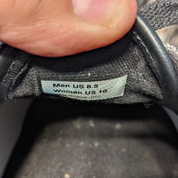 Vans Black cracked Leather size 8.5 - Picture 8 of 9